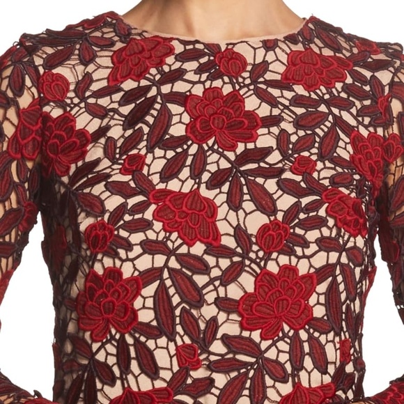 Dress the Population Jessica Lace Mini Dress - Picture 4 of 8